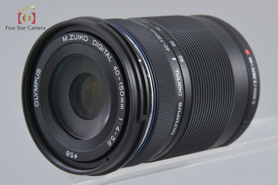 Used: OLYMPUS M.ZUIKO DIGITAL ED 40-150mm f/4-5.6 R Black