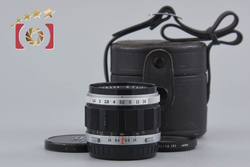 【中古】OLYMPUS オリンパス G.ZUIKO AUTO-S 40mm f/1.4 PEN Fマウント
