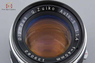 [Used] Olympus G.ZUIKO AUTO-S 40mm f/1.4 PEN F Mount