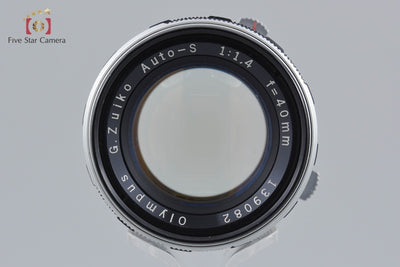 [Used] Olympus G.ZUIKO AUTO-S 40mm f/1.4 PEN F Mount