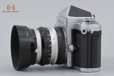 [Used] Nikon F Eye-level Silver Early Model + NIKKOR-H Auto 50mm f/2