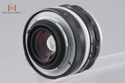 [Used] Nikon F Eye-level Silver Early Model + NIKKOR-H Auto 50mm f/2