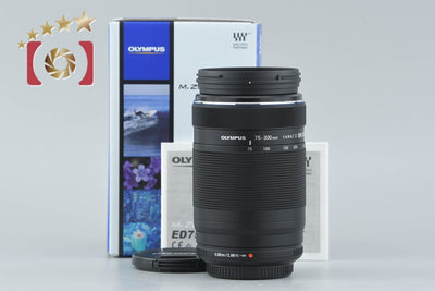 [Used] OLYMPUS Olympus M.ZUIKO DIGITAL ED 75-300mm f/4.8-6.7 II with original box