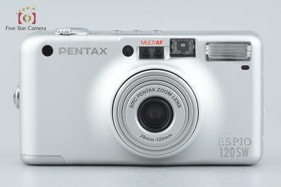 【Used】 PENTAX Pentax ESPIO 120SW Silver Compact Film Camera