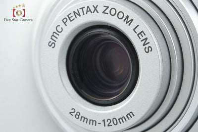 【Used】 PENTAX Pentax ESPIO 120SW Silver Compact Film Camera