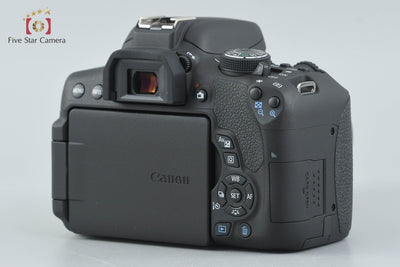 [Used] Canon EOS Kiss X8i Double Zoom Kit - Low Shutter Count