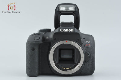 [Used] Canon EOS Kiss X8i Double Zoom Kit - Low Shutter Count