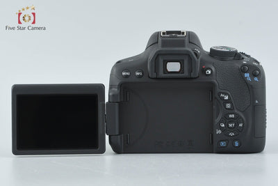 [Used] Canon EOS Kiss X8i Double Zoom Kit - Low Shutter Count