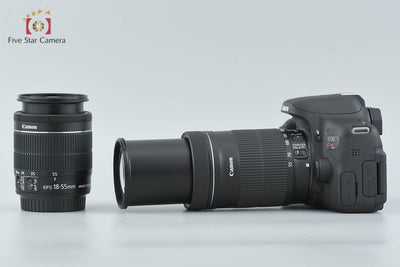 [Used] Canon EOS Kiss X8i Double Zoom Kit - Low Shutter Count