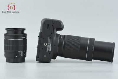[Used] Canon EOS Kiss X8i Double Zoom Kit - Low Shutter Count