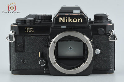 [Used] Nikon FA Black SLR Film Camera