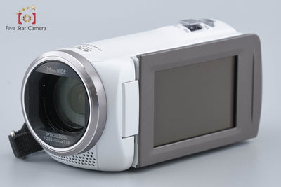 [Used] Panasonic HC-V480MS White Digital High-Definition Video Camera with Original Box