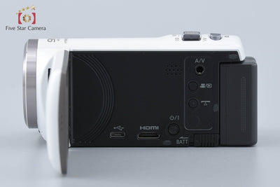 [Used] Panasonic HC-V480MS White Digital High-Definition Video Camera with Original Box