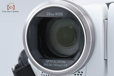 [Used] Panasonic HC-V480MS White Digital High-Definition Video Camera with Original Box