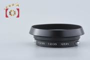 [Used] Leica Lens Hood 12504 for Summilux 35mm f/1.4, Summicron 35mm f/2 + 7 UVa Lens Filter