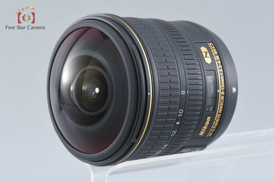 [Used] Nikon AF-S FISHEYE NIKKOR 8-15mm f/3.5-4.5 E ED