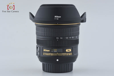 [Used] Nikon AF-S FISHEYE NIKKOR 8-15mm f/3.5-4.5 E ED