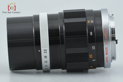 [Used] OLYMPUS Olympus E.ZUIKO AUTO-T 100mm f/3.5