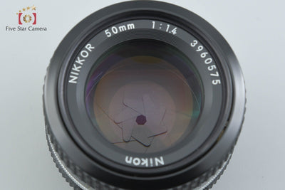 [Used] Nikon Ai NIKKOR 50mm f/1.4