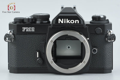 [Used] Nikon New FM2 Late Model Black Film SLR Camera