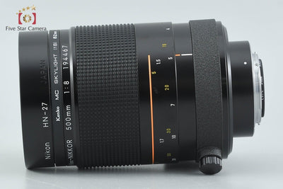 [Used] Nikon Reflex NIKKOR 500mm f/8 New