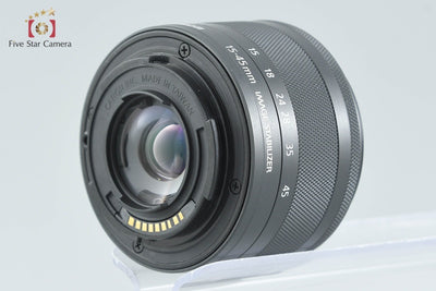 Used: Canon EOS Kiss M EF-M 15-45 IS STM Lens Kit Black, Low Shutter Count