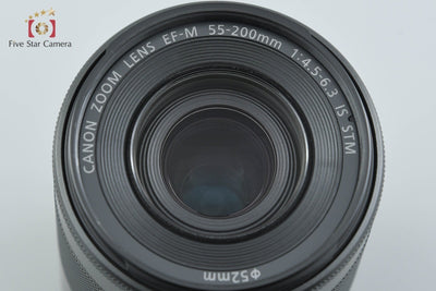 [Used] Canon EF-M 55-200mm f/4.5-6.3 IS STM Black