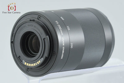 [Used] Canon EF-M 55-200mm f/4.5-6.3 IS STM Black