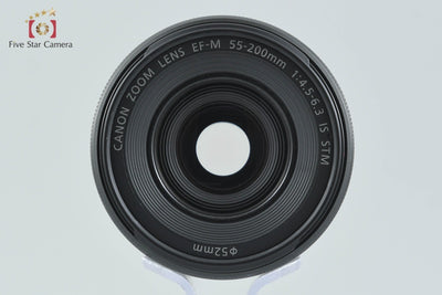 [Used] Canon EF-M 55-200mm f/4.5-6.3 IS STM Black