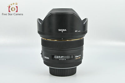 [Used] SIGMA 50mm f/1.4 EX DG HSM for Nikon
