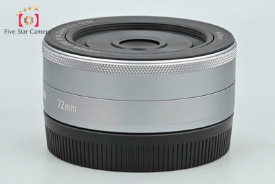 [Used] Canon EF-M 22mm f/2 STM Silver