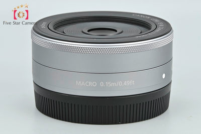 [Used] Canon EF-M 22mm f/2 STM Silver