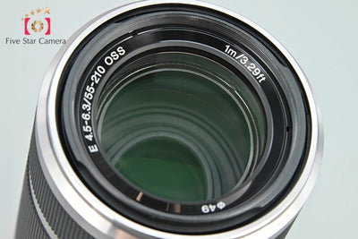 [Used] Sony E 55-210mm f/4.5-6.3 OSS SEL55210 Silver