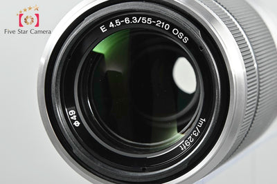 [Used] Sony E 55-210mm f/4.5-6.3 OSS SEL55210 Silver