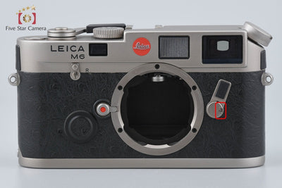 【中古】Leica ライカ M6 チタン レンジファインダーフィルムカメラ 元箱付き