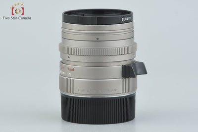 Used Leica SUMMILUX-M 35mm f/1.4 ASPH. E16 11859 Titanium with Original Box