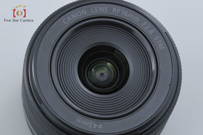 [Used] Canon RF 16mm f/2.8 STM with original box