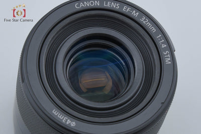 Used: Canon EF-M 32mm f/1.4 STM