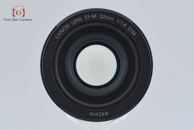 Used: Canon EF-M 32mm f/1.4 STM