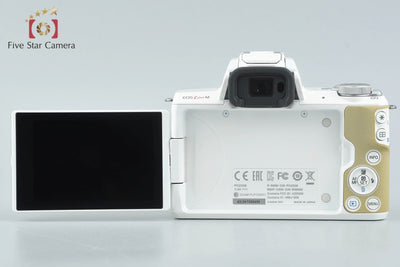 [Used] Canon EOS Kiss M White EF-M 18-150 IS STM Lens Kit