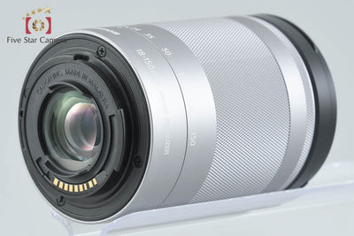 [Used] Canon EOS Kiss M White EF-M 18-150 IS STM Lens Kit
