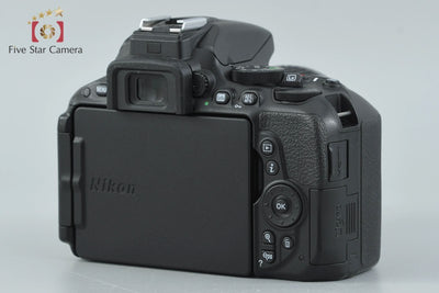 [Used] Nikon D5500 Black 18-55mm VR II Lens Kit