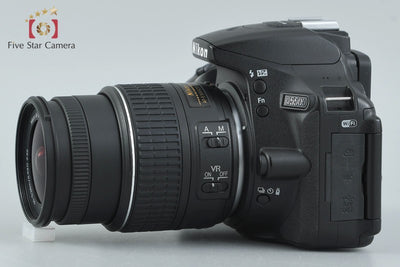 [Used] Nikon D5500 Black 18-55mm VR II Lens Kit