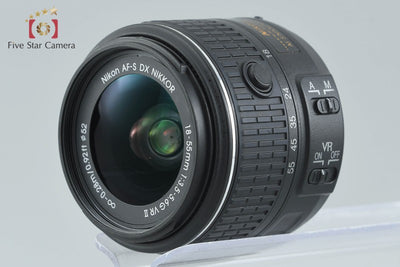 [Used] Nikon D5500 Black 18-55mm VR II Lens Kit
