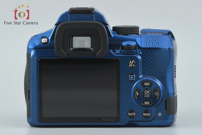 [Used] PENTAX Pentax K-30 Crystal Blue Double Zoom Kit