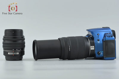 [Used] PENTAX Pentax K-30 Crystal Blue Double Zoom Kit