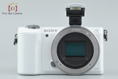 [Used] SONY Sony α5000 ILCE-5000 Power Zoom Lens Kit White International Version, Low Shutter Count