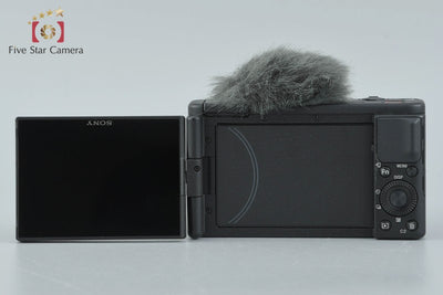 Used SONY VLOGCAM ZV-1 Black + GP-VPT2BT Shooting Grip with Original Box