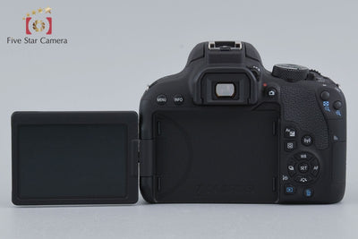 [Used] Canon EOS Kiss X9i Double Zoom Kit, low shutter count, with original box