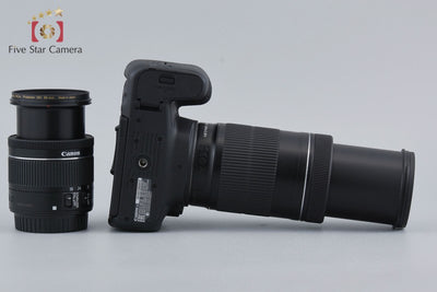 [Used] Canon EOS Kiss X9i Double Zoom Kit, low shutter count, with original box